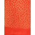 Satin Digital Print Stole-Red Satin Digital Print Stole-Red